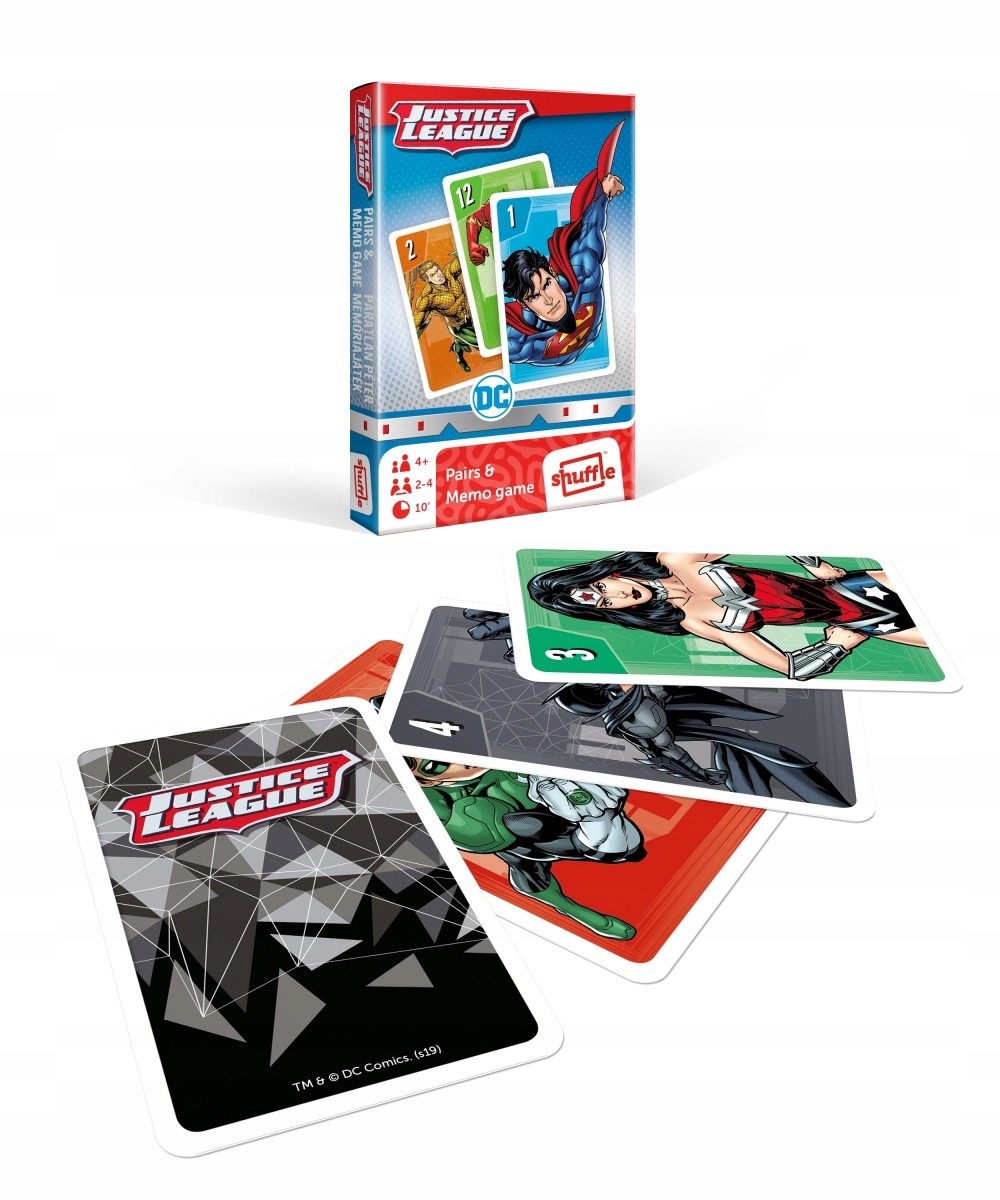 GRA KARTY DO GRY PIOTRUŚ MEMO LIGA SPRAWIEDLIWYCH