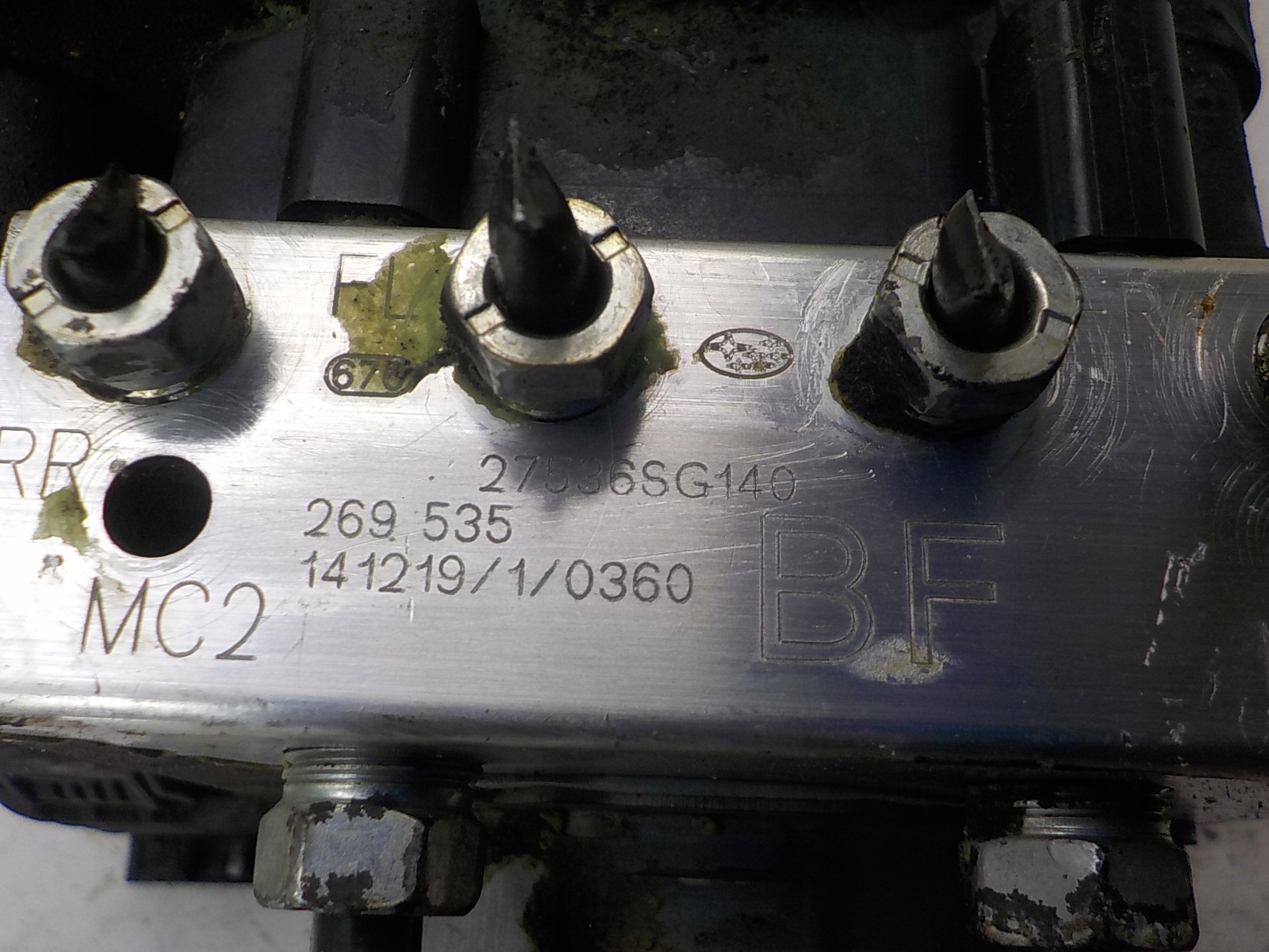 SUBARU FORESTER Pompa ABS 27536SG140 0265956212