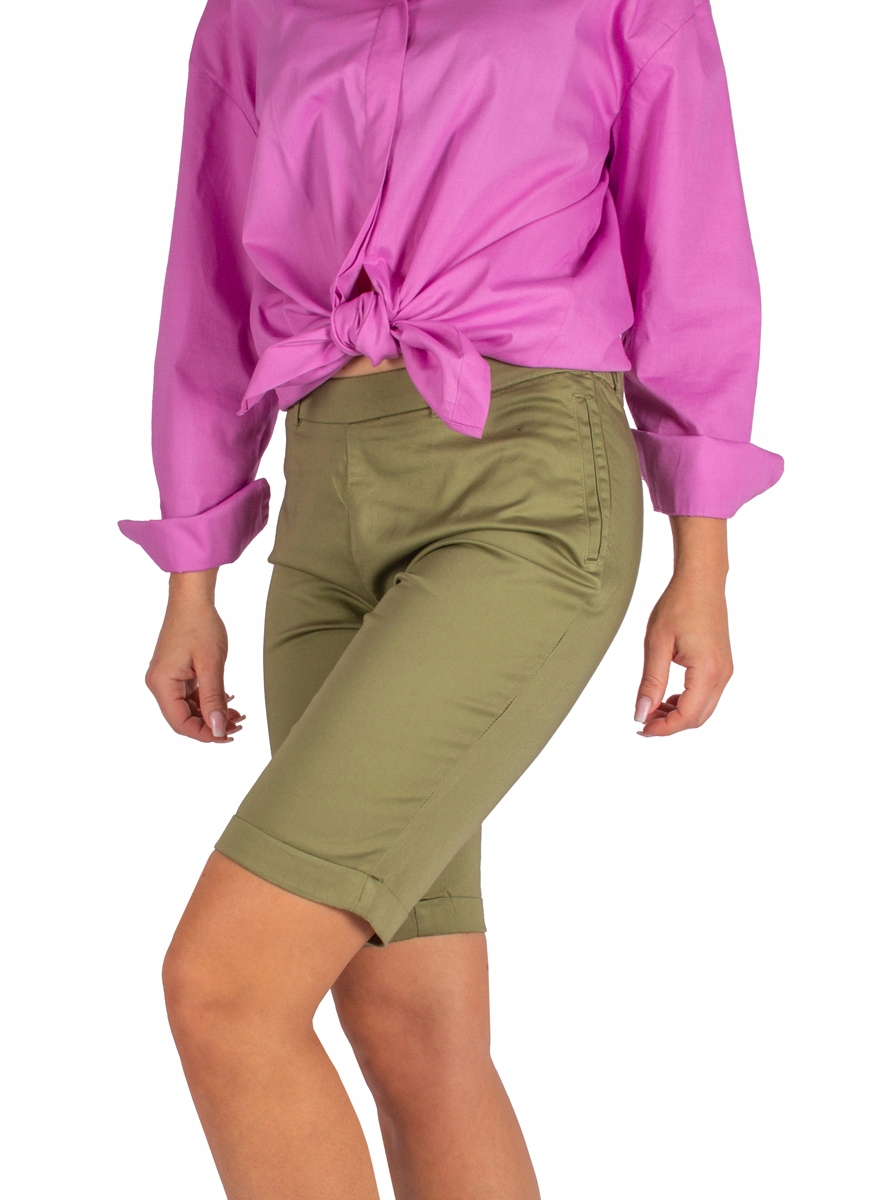 KRÓTKIE SPODENKI DAMSKIE bermudy damskie 44 Waga produktu z opakowaniem jednostkowym 0.38 kg