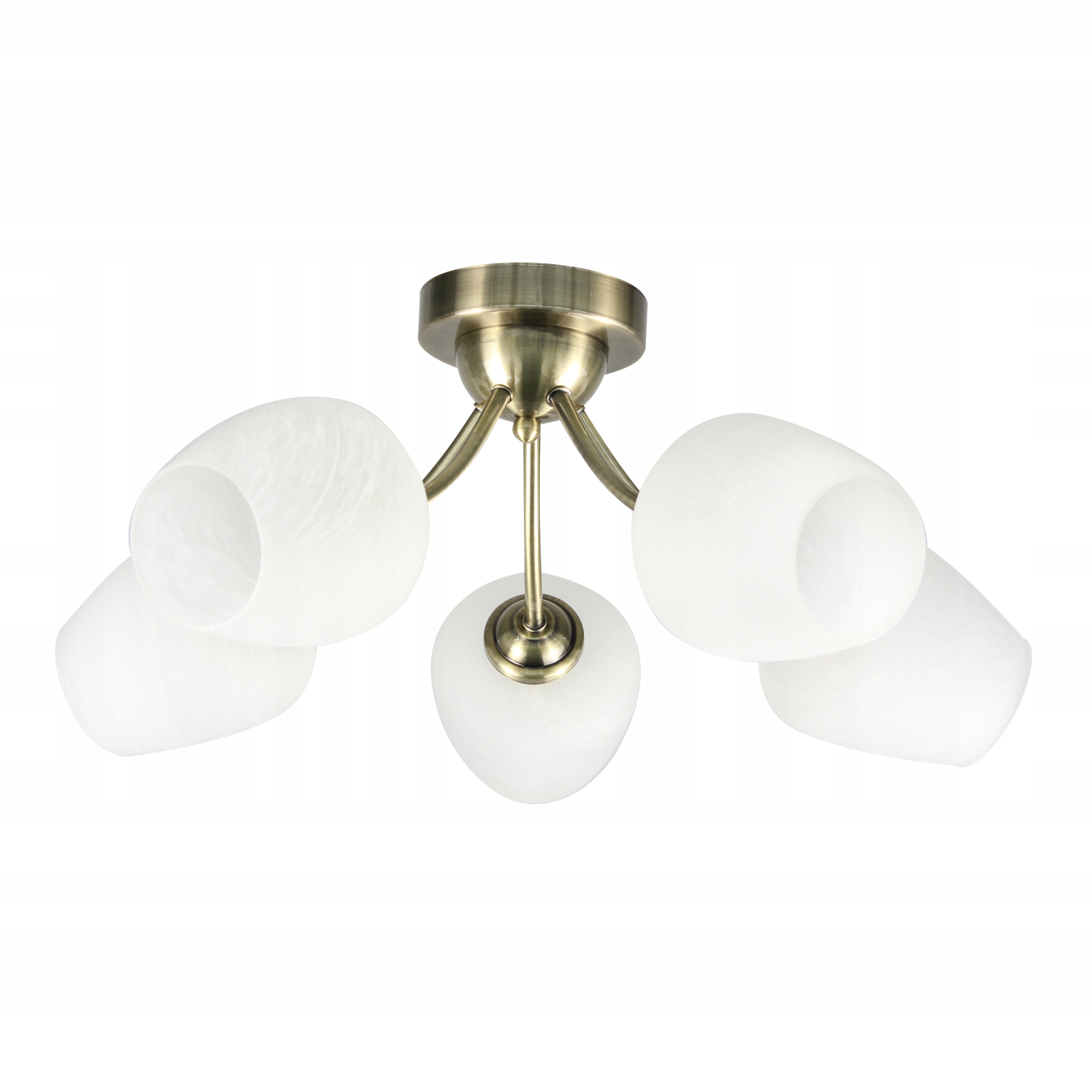 Závěsná Lampa Zina Candellux Černá Patina Bílá E27 35-22592