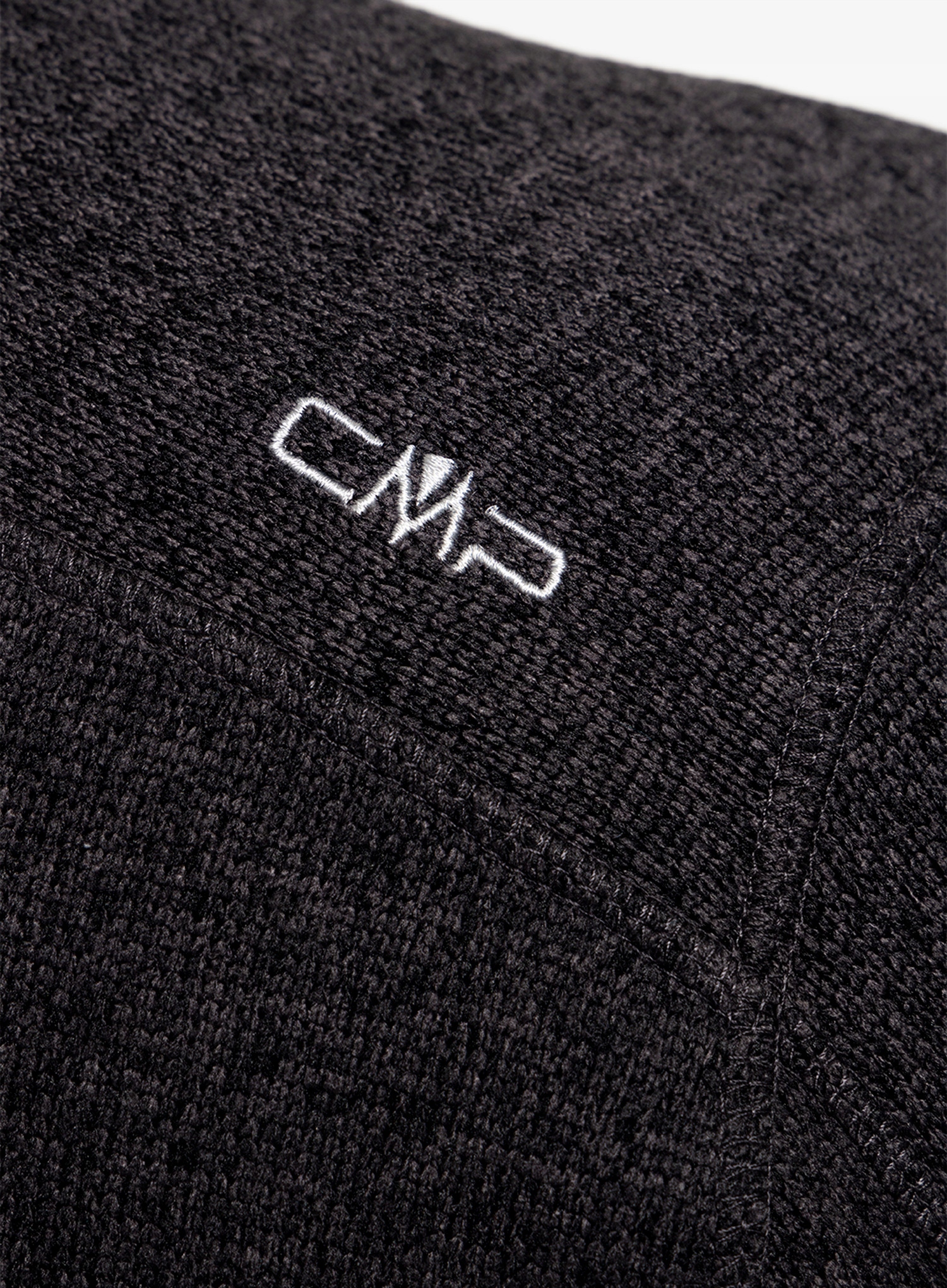 Pletená bunda Polar Cmp Perl černá/ledovcová 50 (L)