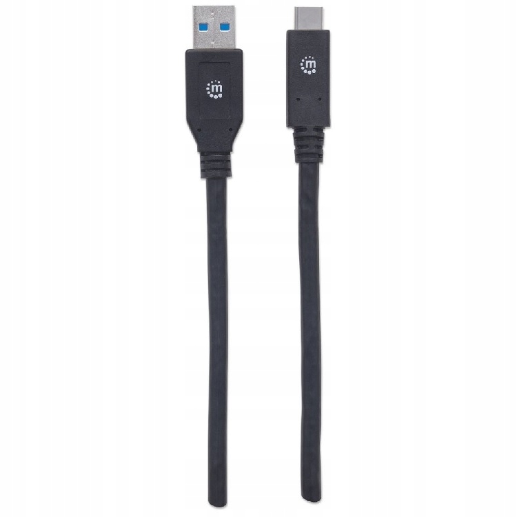 Kabel USB 3.2 Gen1 Typ-C / A 3 m 5Gbps 60W 3A M/M Długość kabla 3 m
