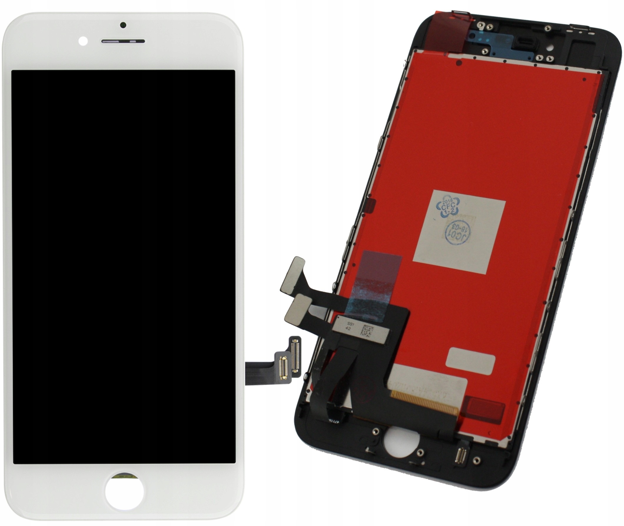 

Wyświetlacz LCD Dotyk Digitizer iPhone 8 biały