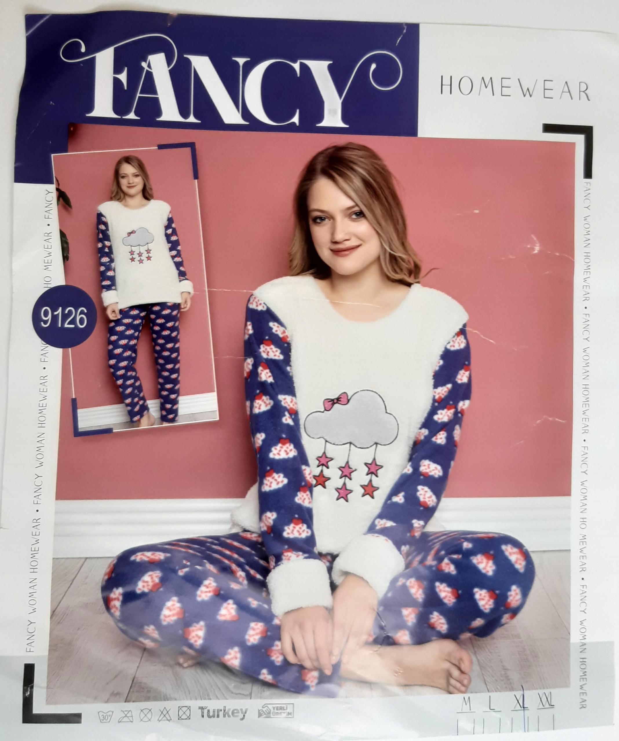 

Piżama dziewczęca gruba ciepła Soft polar 158 164