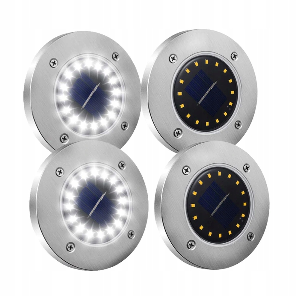 

Lampa Solarna Ogrodowa Najazdowa Gruntowa 4 sztuki