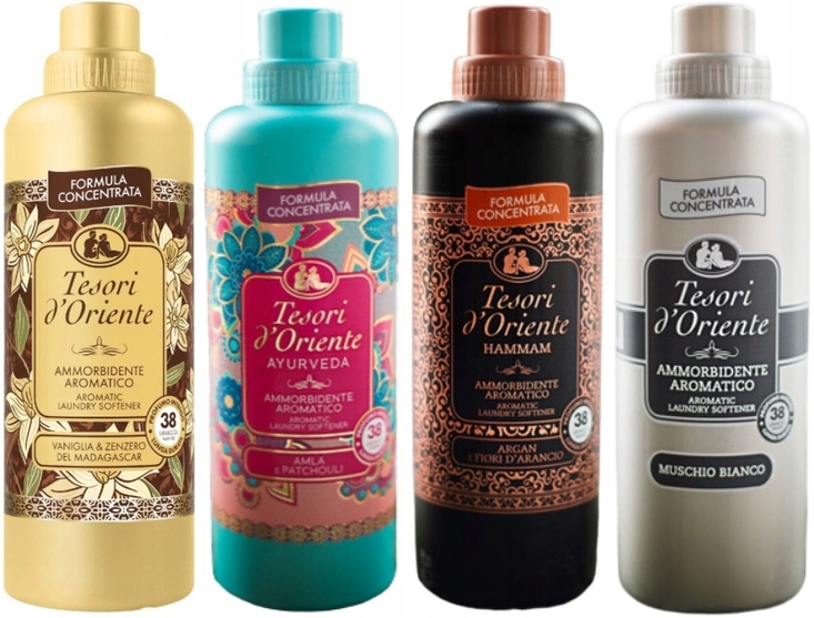 Levně Tesori d'Oriente Sada 4 krásných aviváží 760 ml Vahm