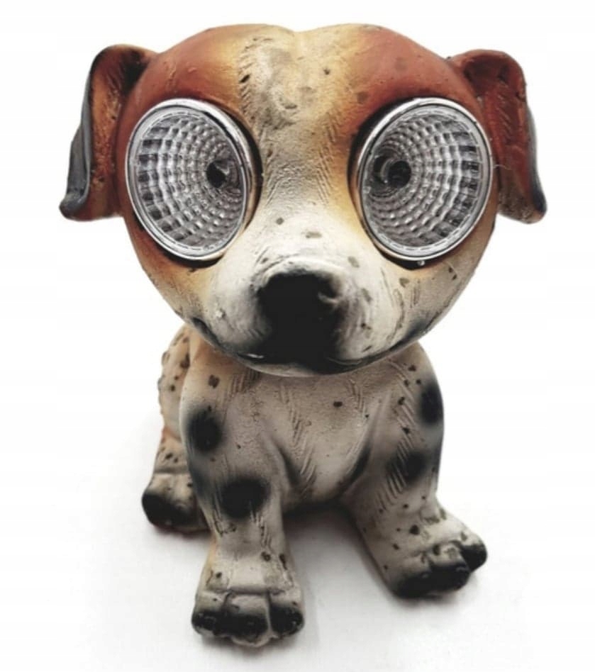 GIPSOWA FIGURKA OZDOBA OGRÓD PIESEK 01123