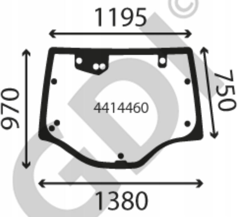 tažné zařízení Valtra zadní ACV0197150