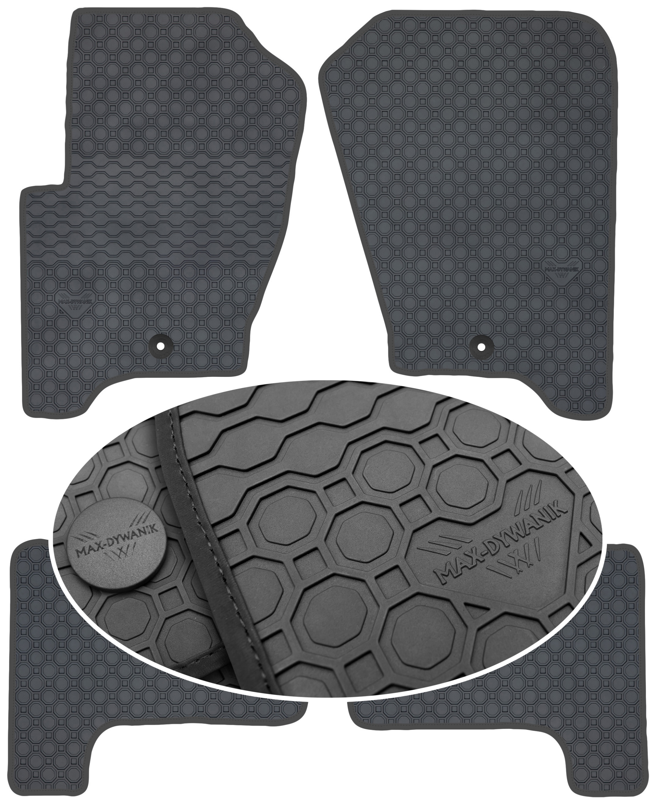 Range Rover Sport I 2006-2012 Koberce Čierne
