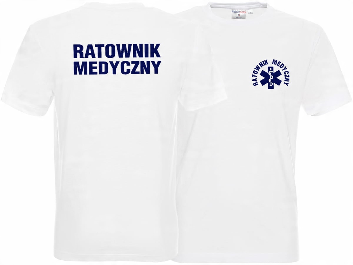 

Markowa Koszulka Ratownik Medyczny Ratownictwo Med