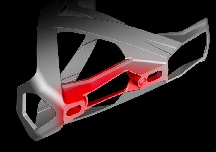 KOSZYK BIDONU RACEONE ZIKO CZARNO-CZERWONY Kod producenta 830163