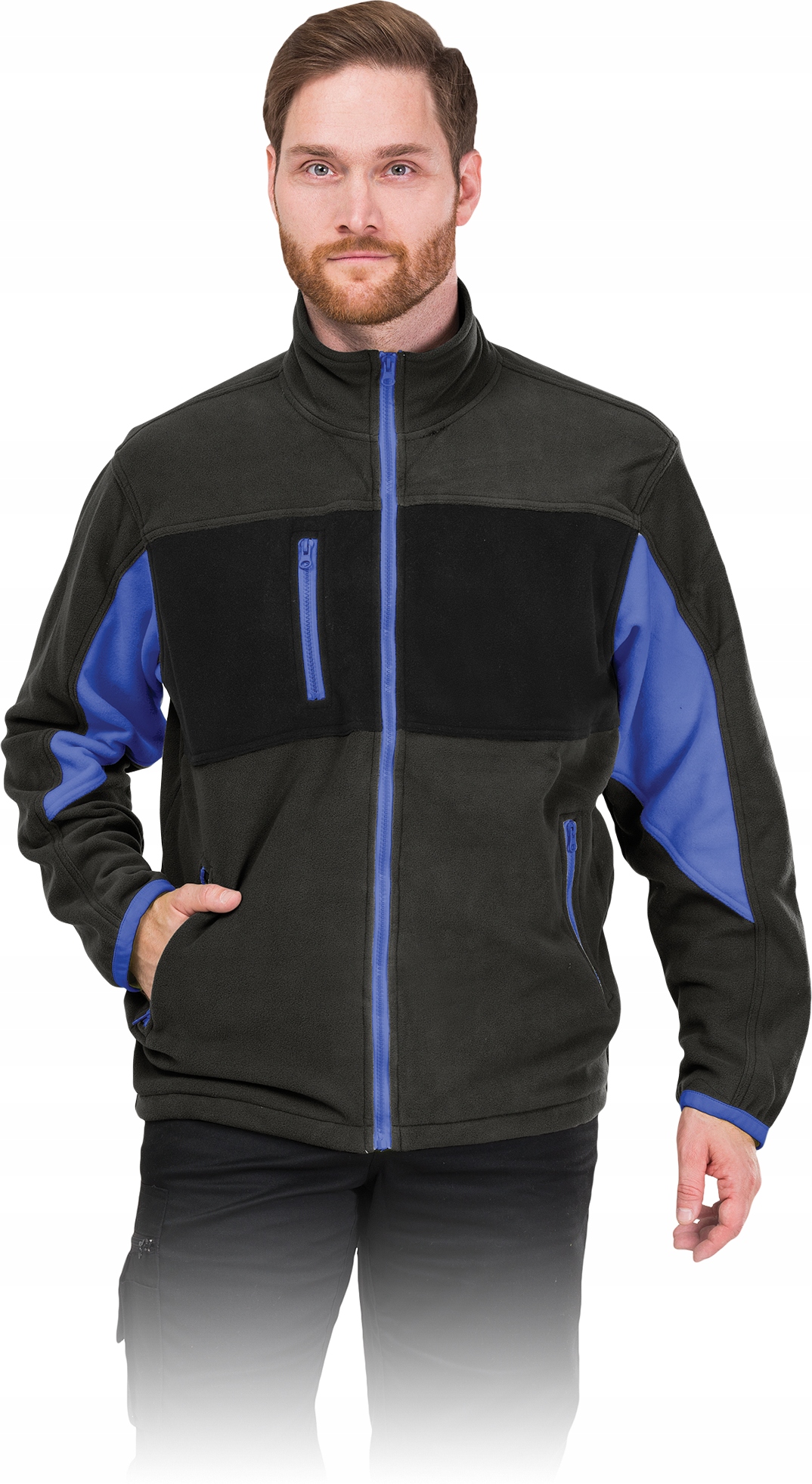 

Bluza polarowa ciepła męska polar Leber R. L