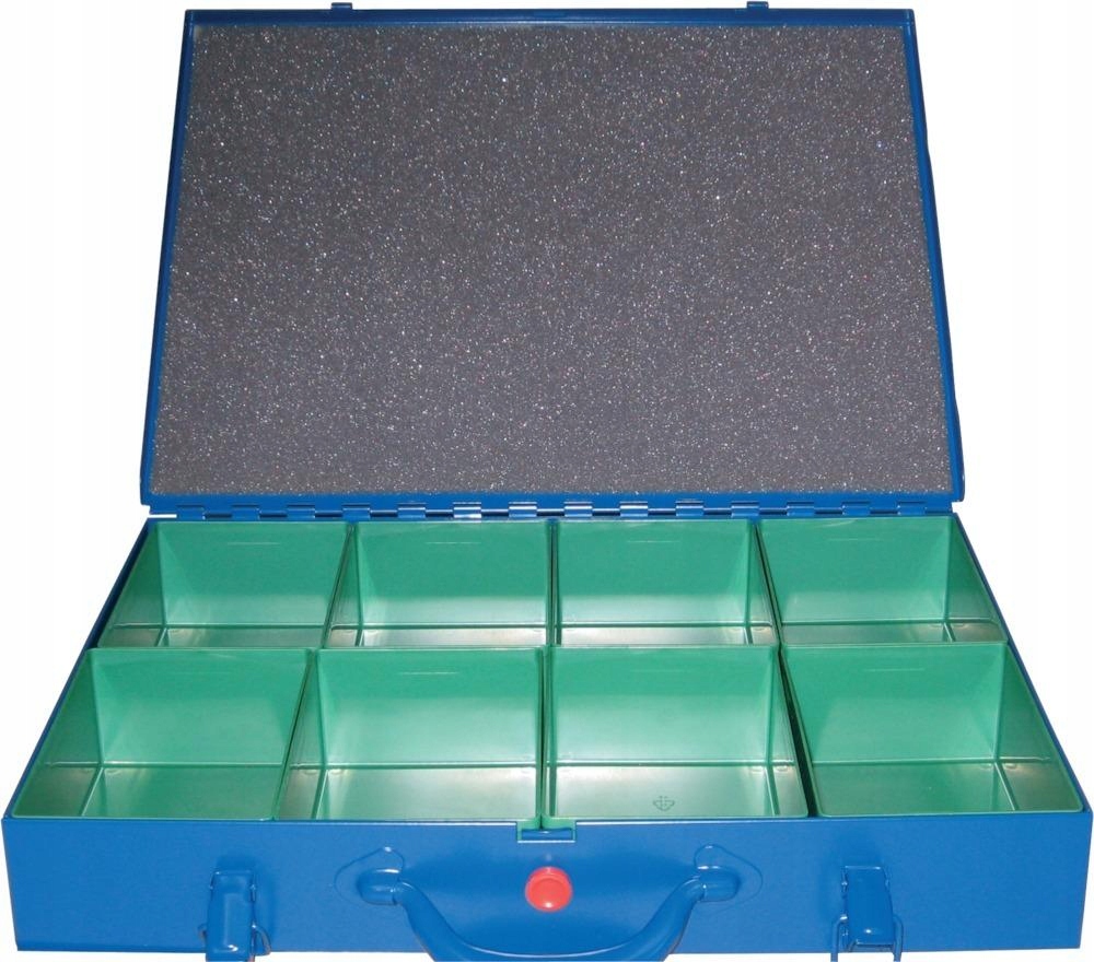 Sortimentová taška z ocelového plechu 66 mm s 8 vložkami