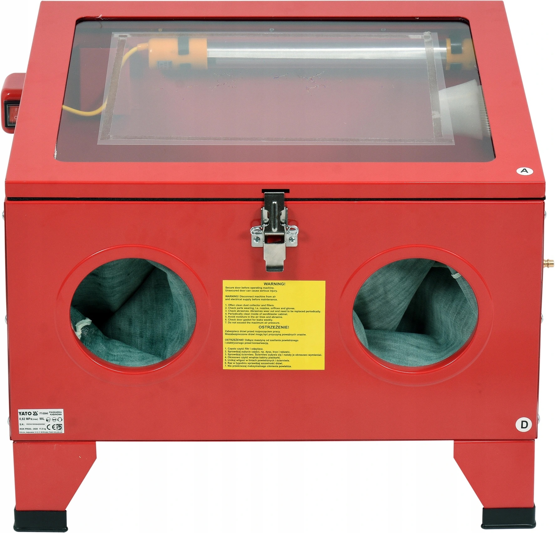 Yato YT-55840 Piaskarka kabinowa 90 L YT-55840