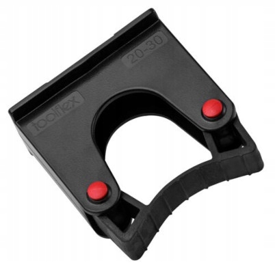 

Toolflex Uchwyt zaciskowy na kij 20-30mm do listwy