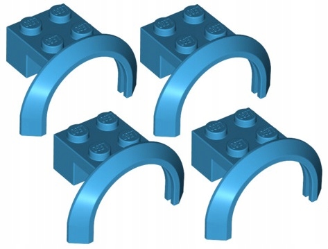 

Lego Nadkole 2x4x1 C. Lazurowe (50745/6133729) x4