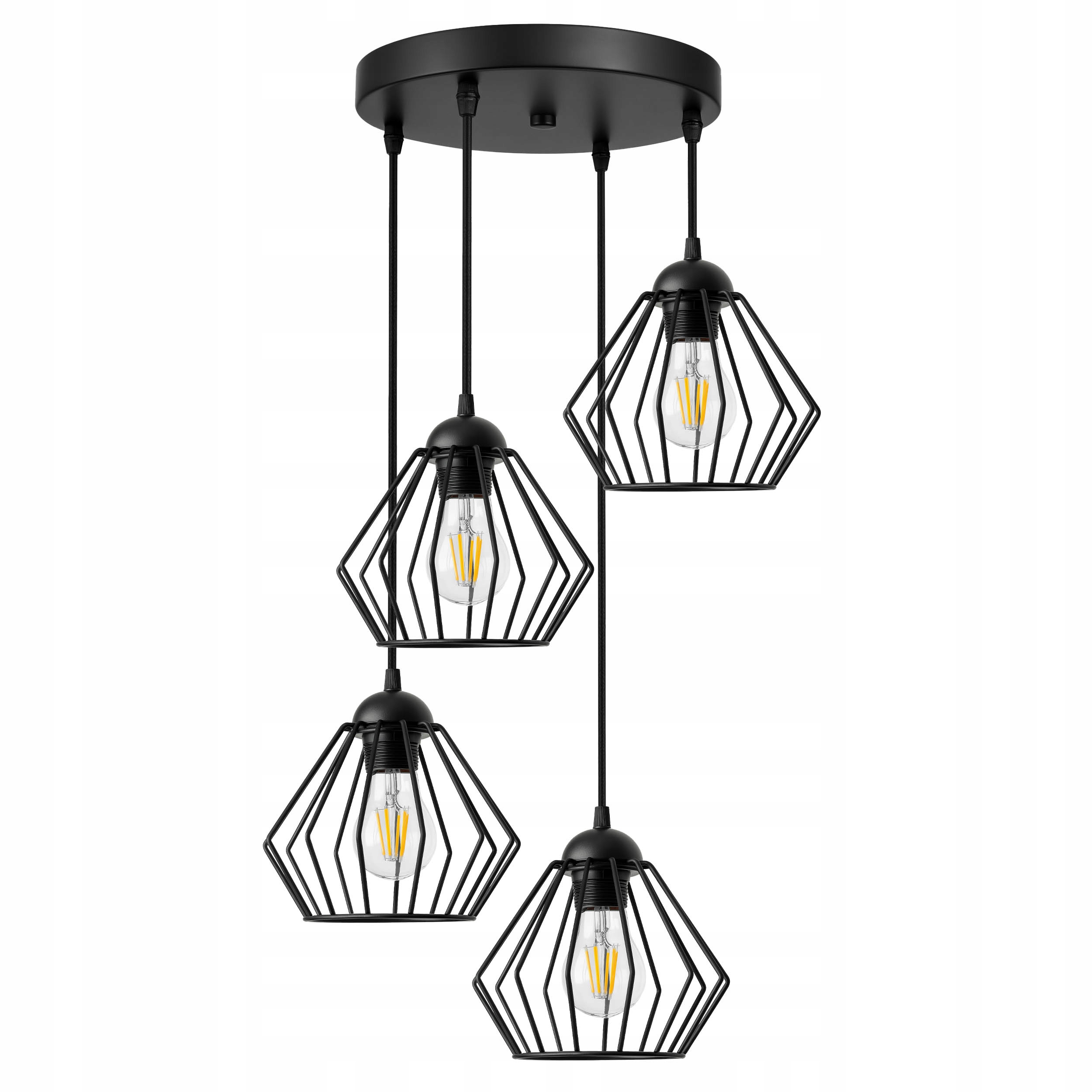 Závěsná Stropní Lampa Lustr Briliantová Led