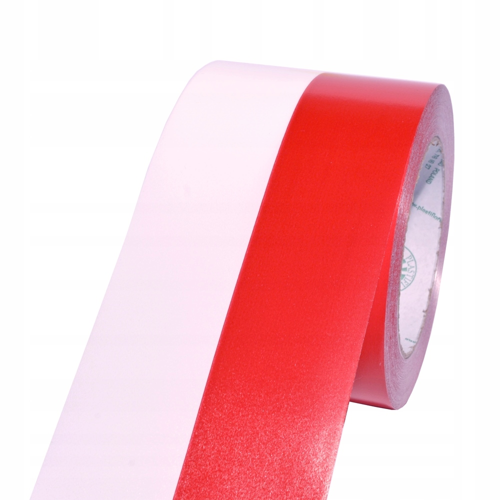 wstążka 5 cm x 50y biało-czerwona  flaga Polska 111900 — 3