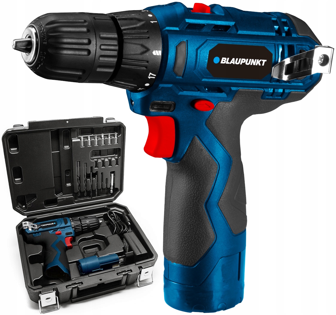 

Wiertarko wkrętarka akumulatorowa Blaupunkt 12V