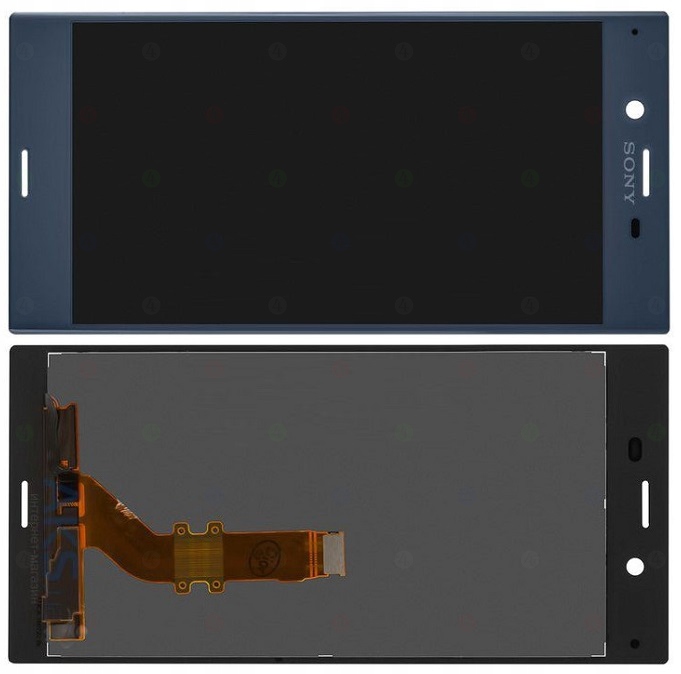 Displej Pro Sony Xz F8331 F8332 LCD, Stříbrný Displej