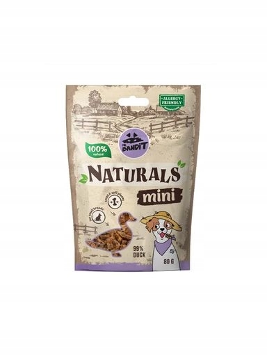 4x Mr. Bandit Naturals Mini Duck 80 g