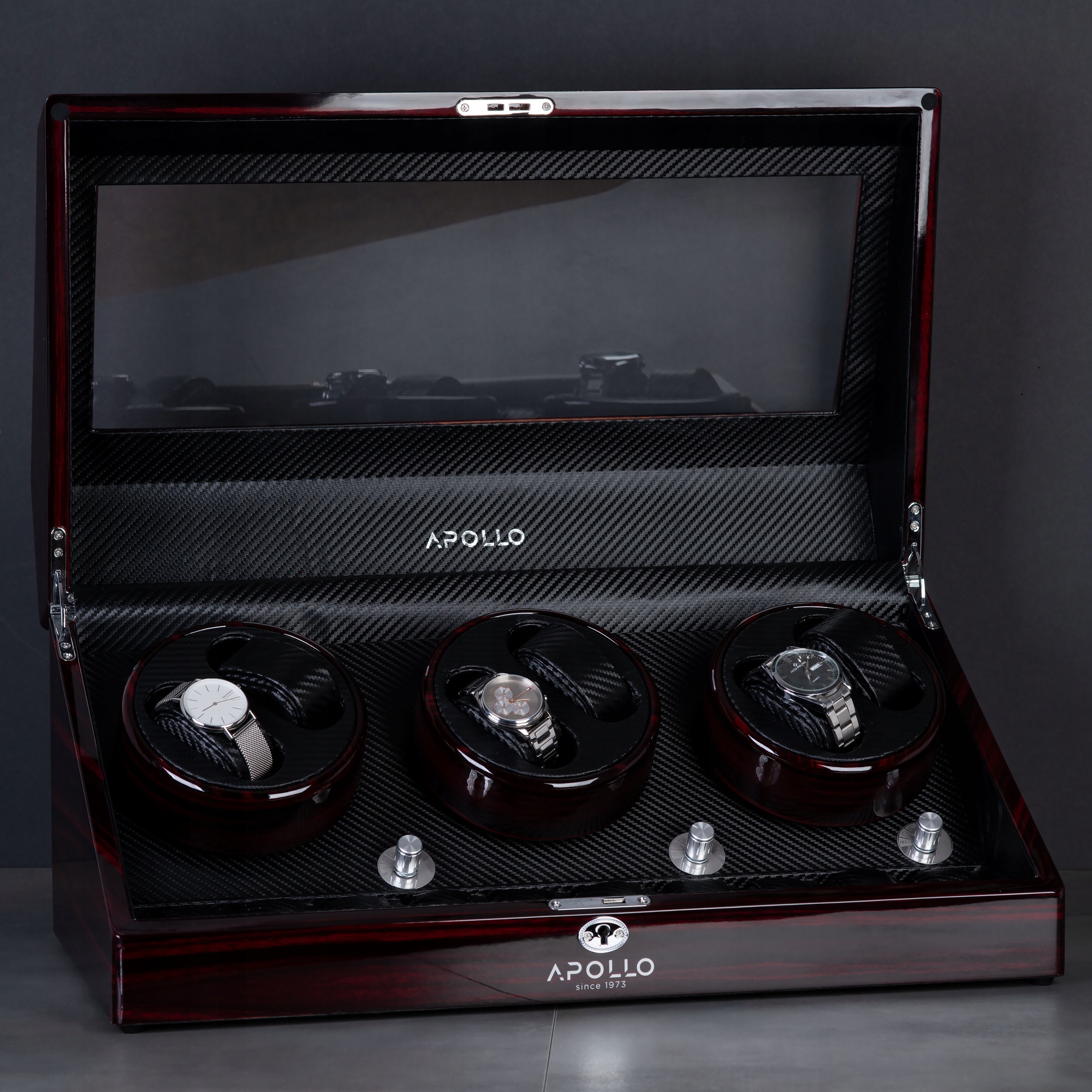 Rotomat Apollo Na 6+10 Zegarków Premium Since 1978 Model AL-1605