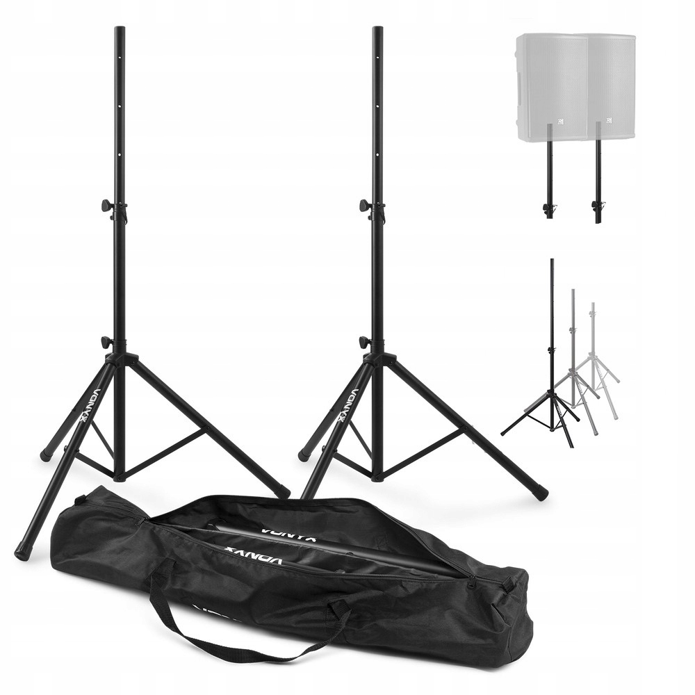 Statyw kolumnowy 2szt solidne do 30kg+ torba