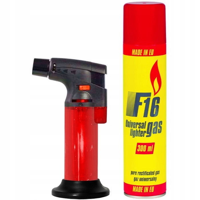 

Zestaw F16 Palnik Gazowy Żarowy Gaz 300ml