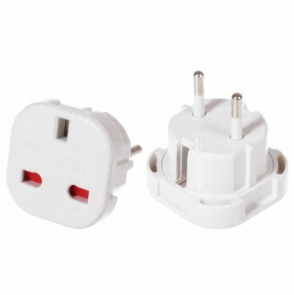 

Adapter Podróżny Przejściówka Wtyczka Uk Eu Pl