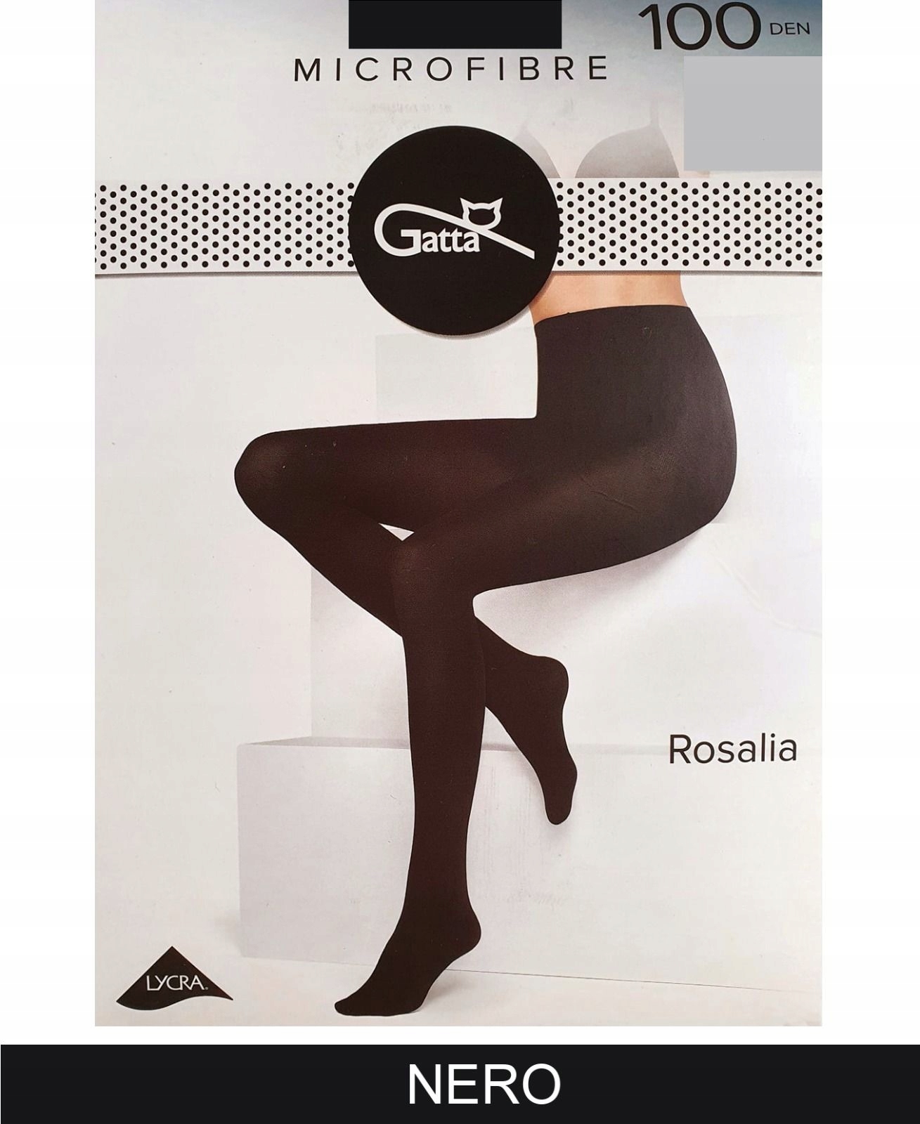 

Gatta Rosalia 100 Rajstopy damskie Mf 3-M Nero
