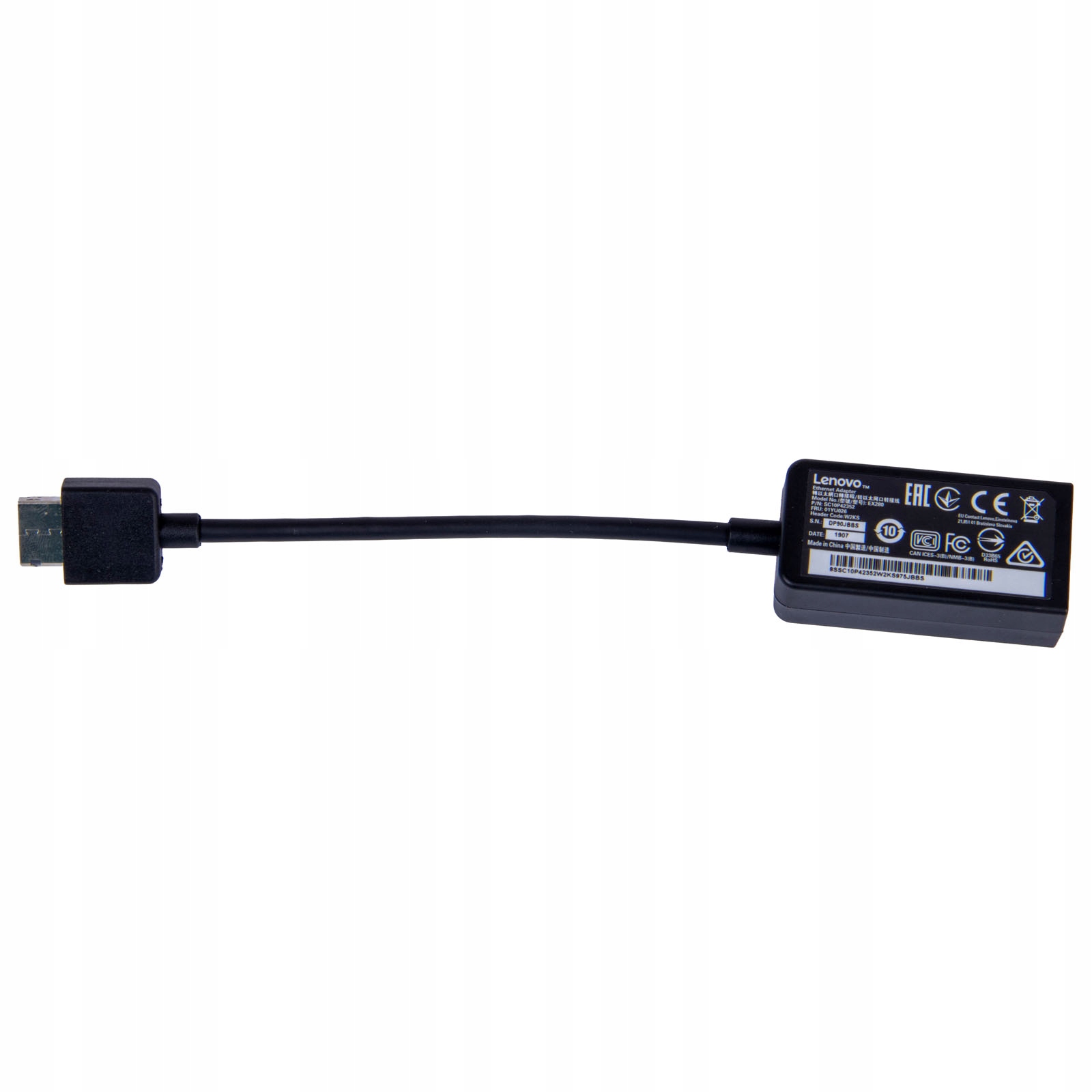 Adapter Lan Ethernet RJ45 Display Port Lenovo ThinkPad T490s T14s L13 X13