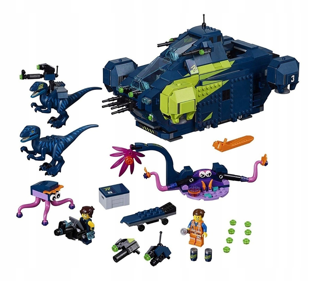 LEGO Movie 2 70835 Rexplorer Rexa Raptor Marka LEGO