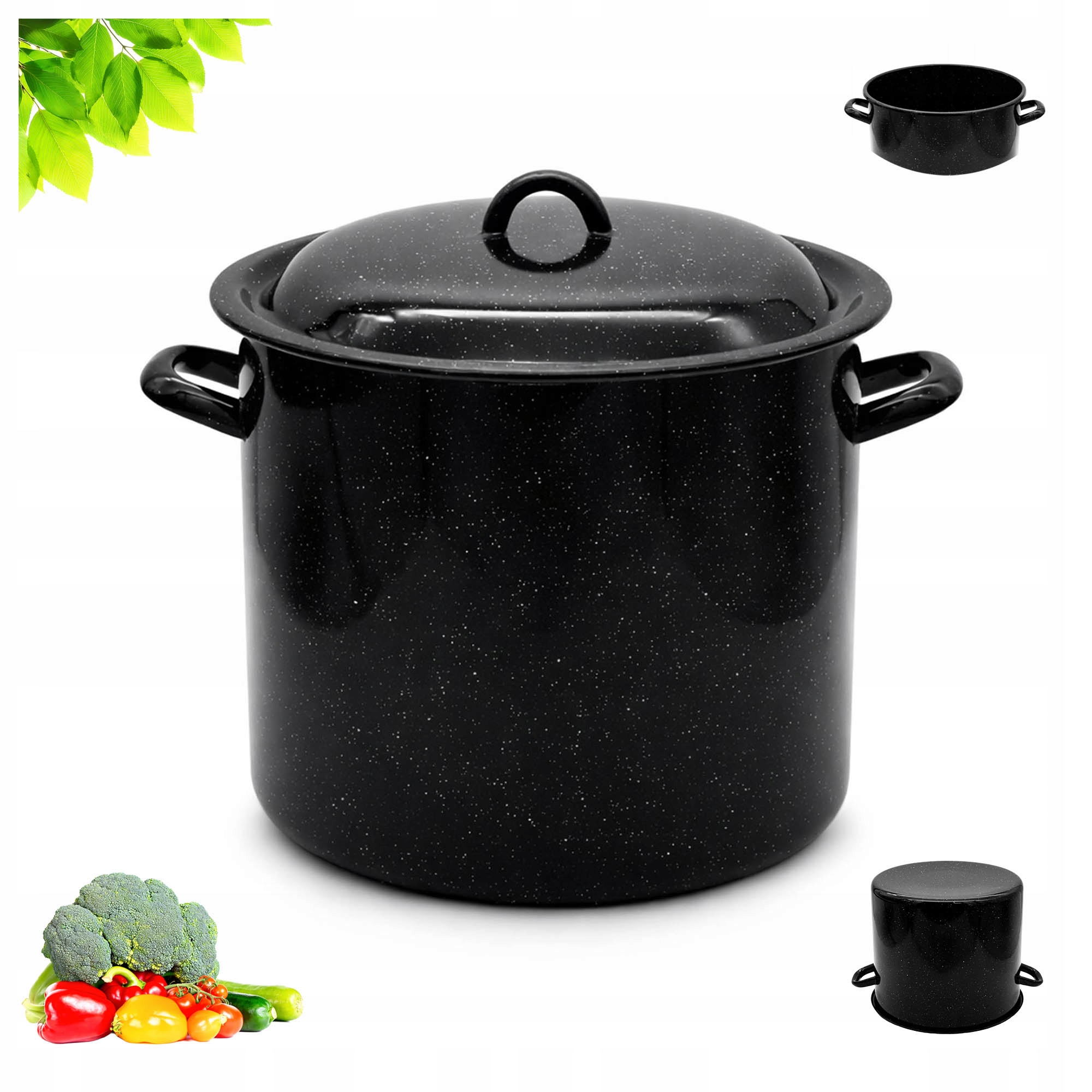 Hrnec Tradiční s kuchyňským víkem Mramor 26 cm