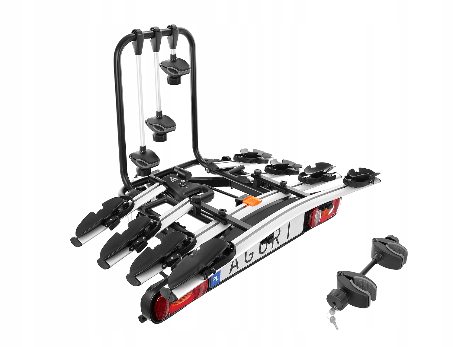 Bagaznik platforma na 4 ROWERY AGURI ACTIVE BIKE