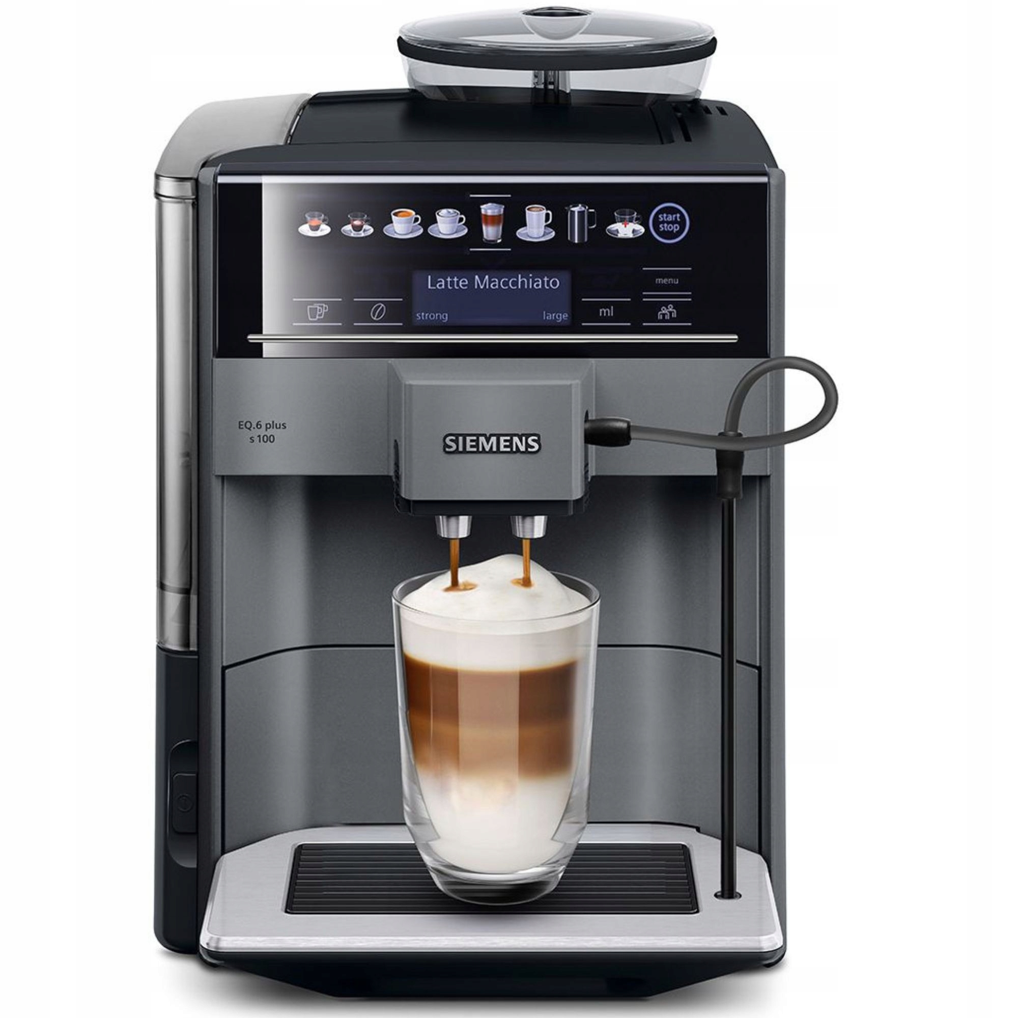 Ekspres ciśnieniowy do kawy Siemens TE651209RW EQ6 15bar 1500W 1,7L