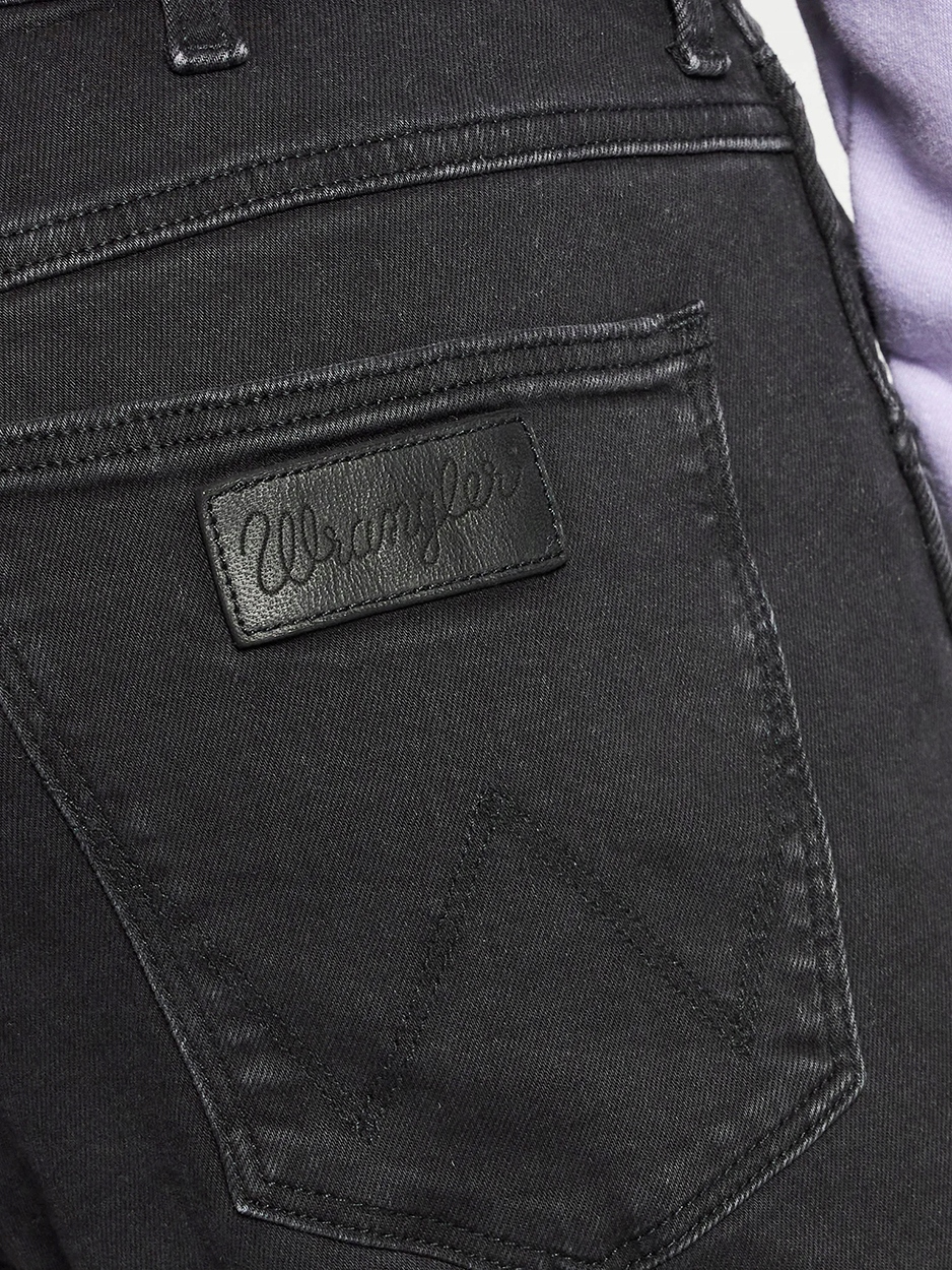 Wrangler GREENSBORO Black Crow SZARY DŻINS W50 L34 Kolekcja We Care Wrangler