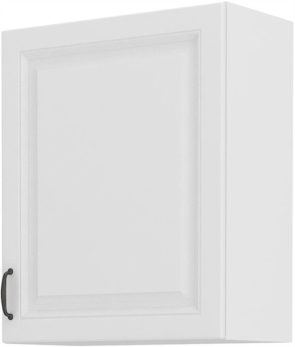 Kuchyňská skříňka 60 cm závěsná s horními policemi do kuchyně. Bílá Bílá.