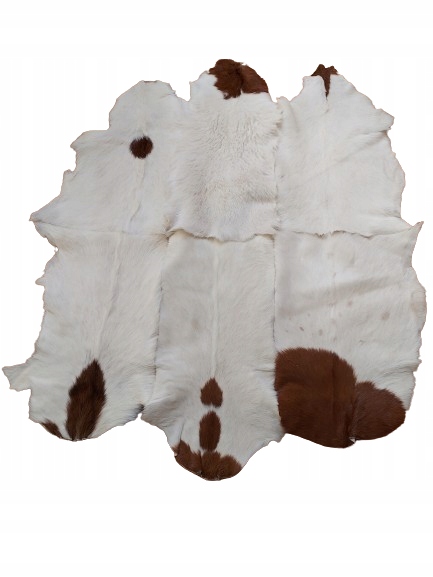 Koberec z prírodnej kozej kože Kožený koberec z kozy