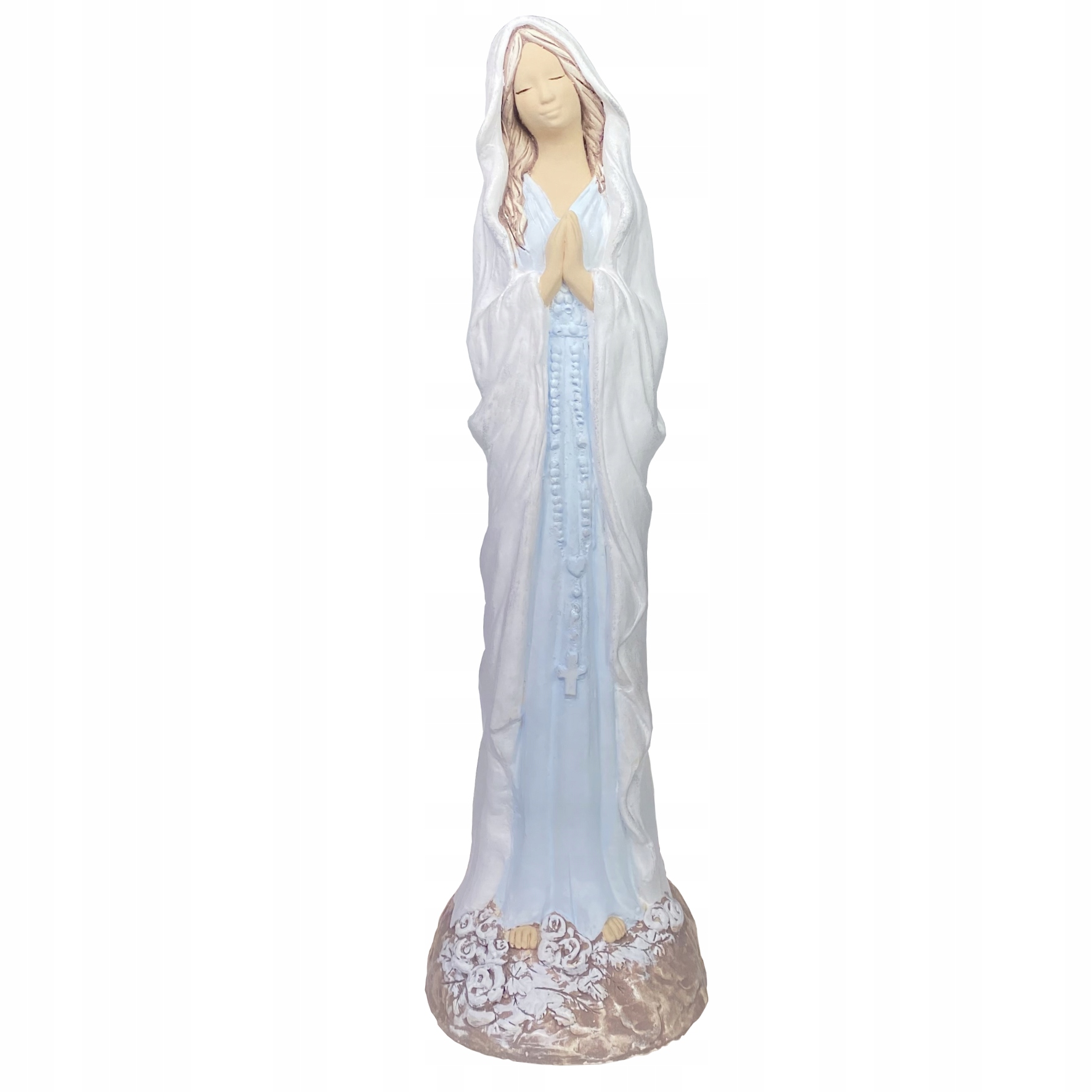 

Matka Boska Różańcowa Maryja Duża Figurka 38 cm