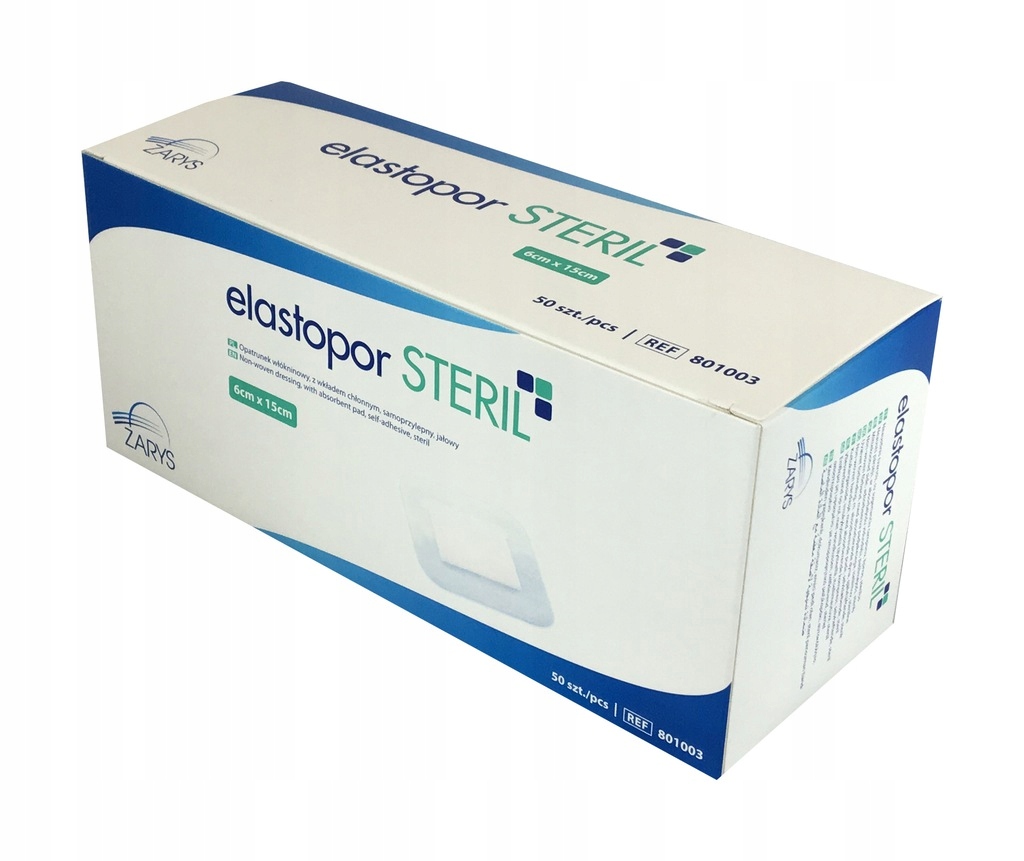 

Elastopor Steril opatrunek jałowy 6 x 15cm 50szt