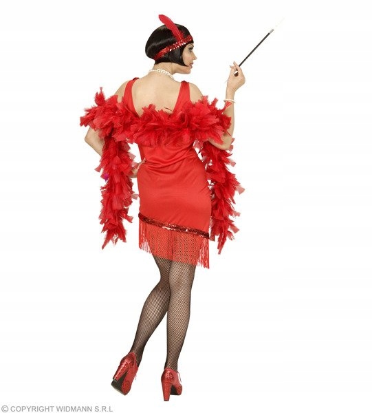 Kostým Charleston červený