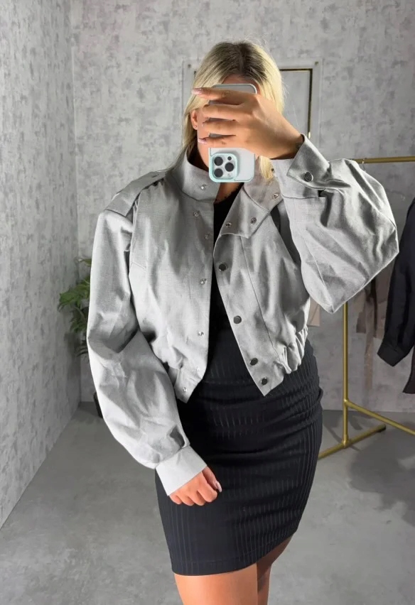 Prémiová dámská bunda Lamilla Sierra šedá