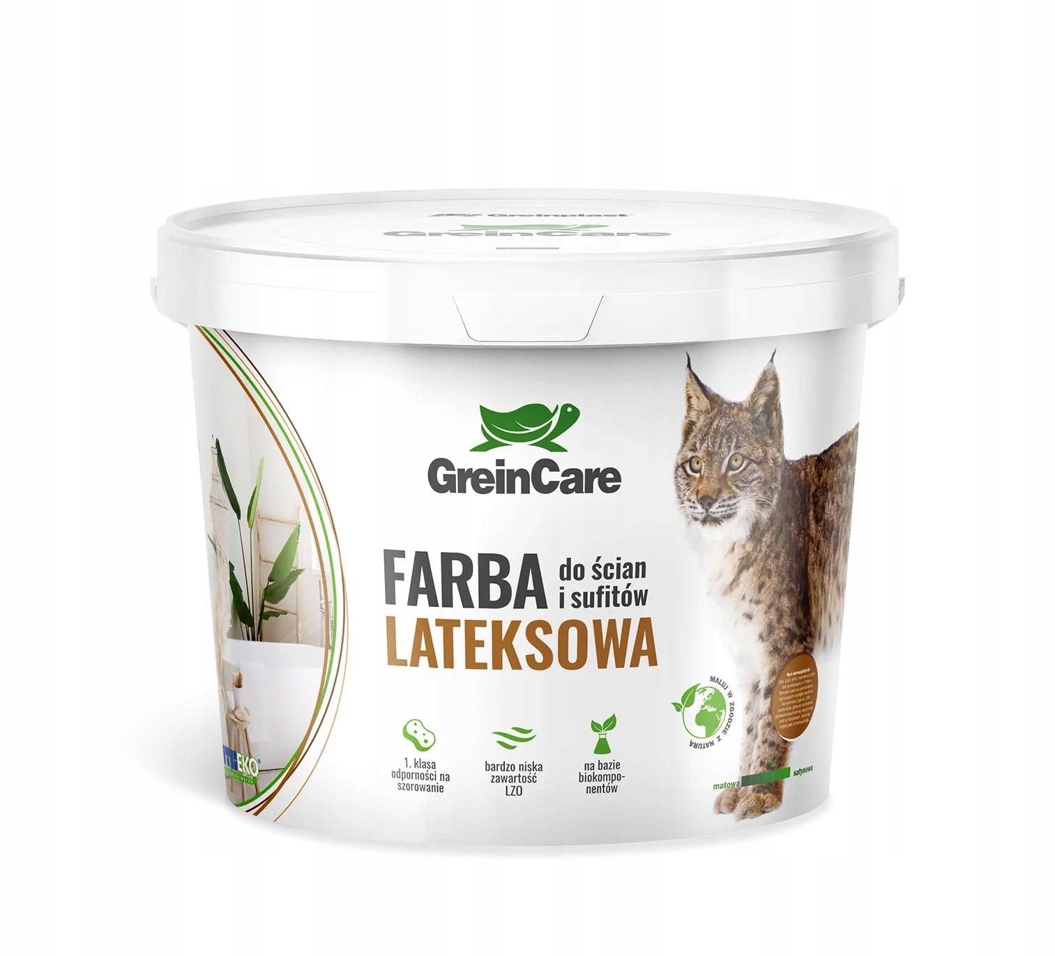 Vnútorná Latexová Farba Greinplast Greincare 10 L