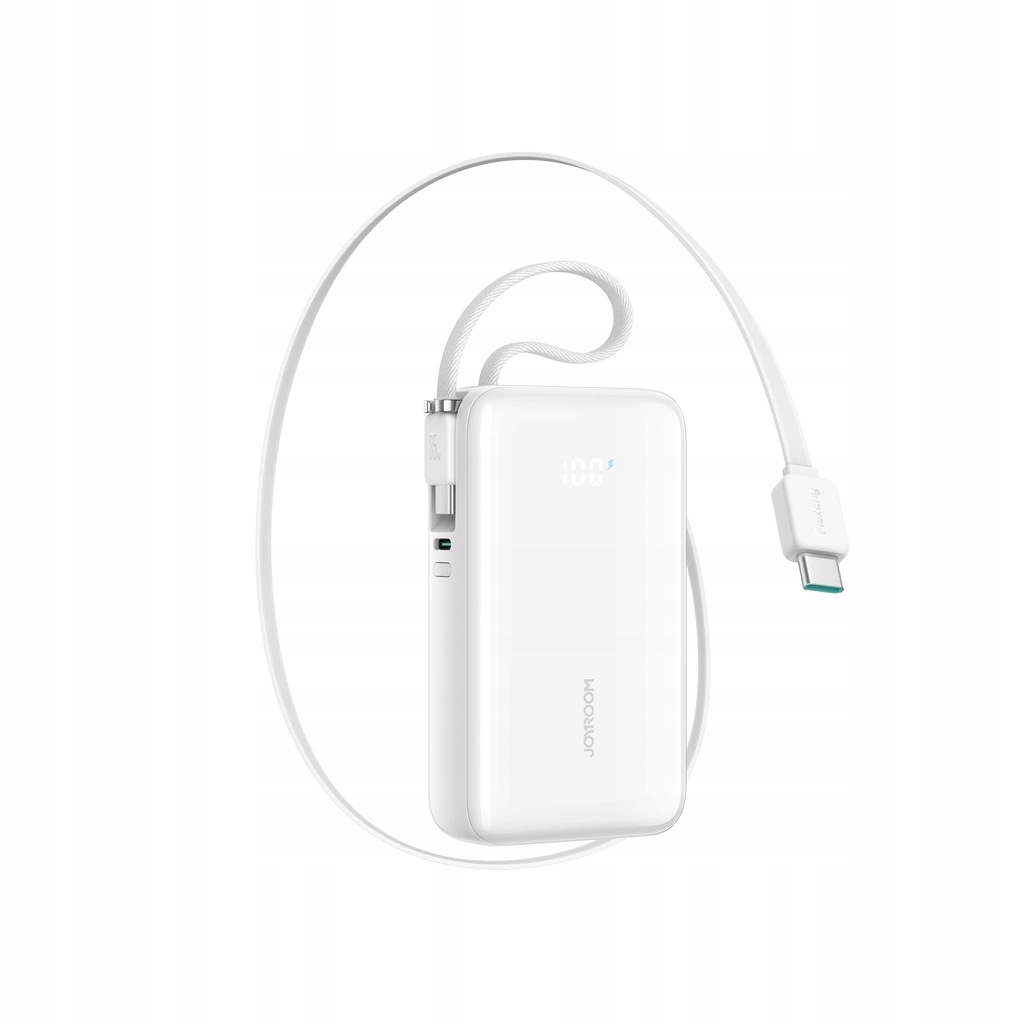 Powerbanka Joyroom JR-PR2 35W 10000mAh s navíjecím kabelem Usb-c a vestavěným kabelem