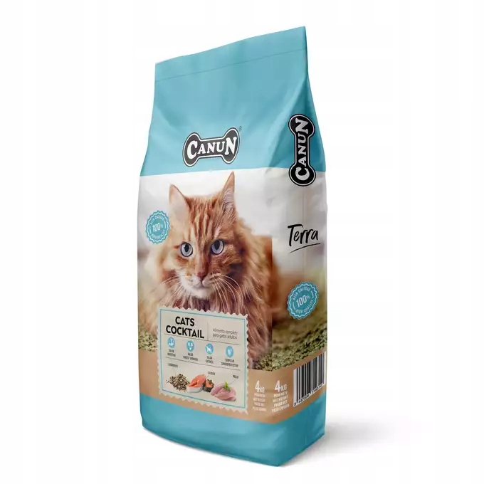 Levně Canun Terra Cats Cocktail 4 kg pro dospělé kočky