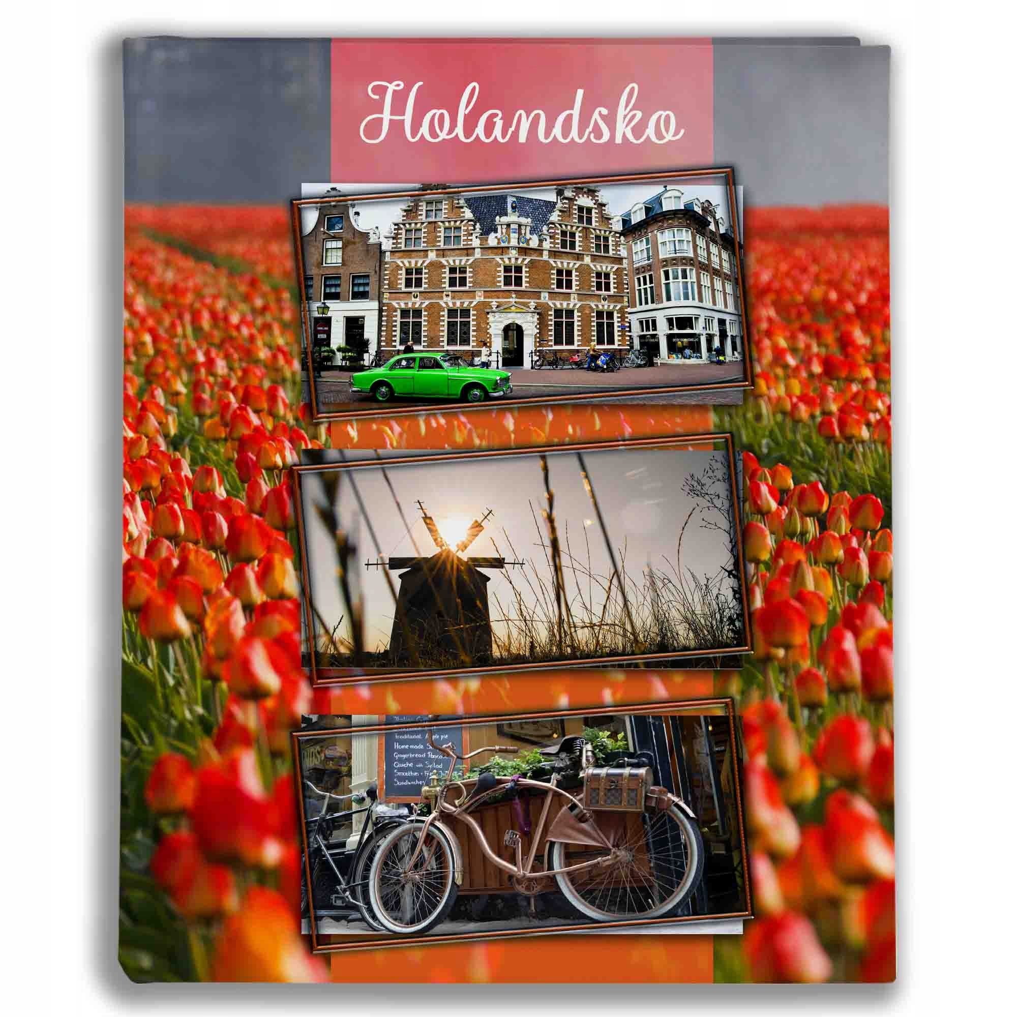 Tradiční album s 30 černými listy 19,5x26 cm Holandsko 362(cz)