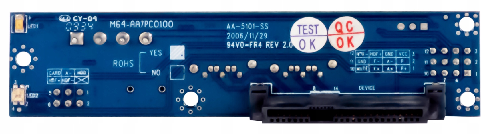 Thecus M64-AA7PC0100 Backplane Sas To 2x Sata