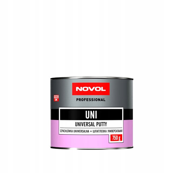 Uni Szpachlówka Uniwersalna Novol 750g Utwardzacz