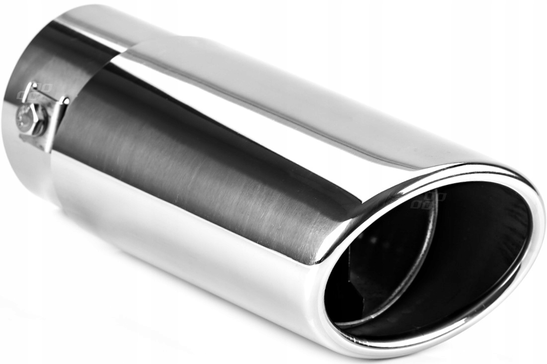 Końcówka tłumika wydechu ze stali nierdzewnej AMIO MT 020 chrom 37-54mm