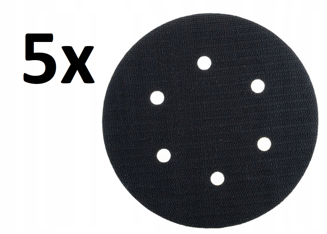 Przekładka DYSTANSOWA rzep na dysk szlifierski 150mm 6 otworów 6H PAD SAVER